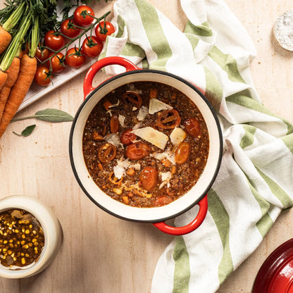 Wild Venison Bolognese, Serves 2