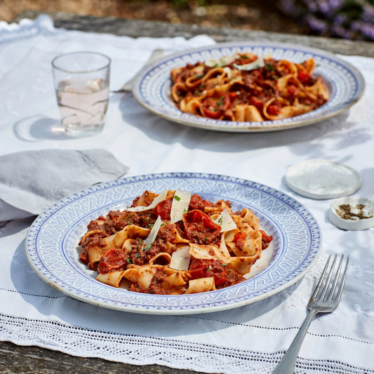 Wild Venison Bolognese, Serves 2
